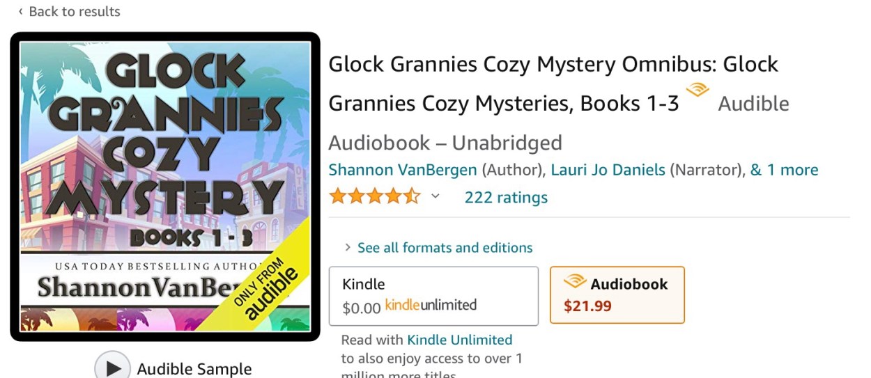 Cover of Boxed Set Glock Grannies Books 1-3 by Shannon VanBergen.